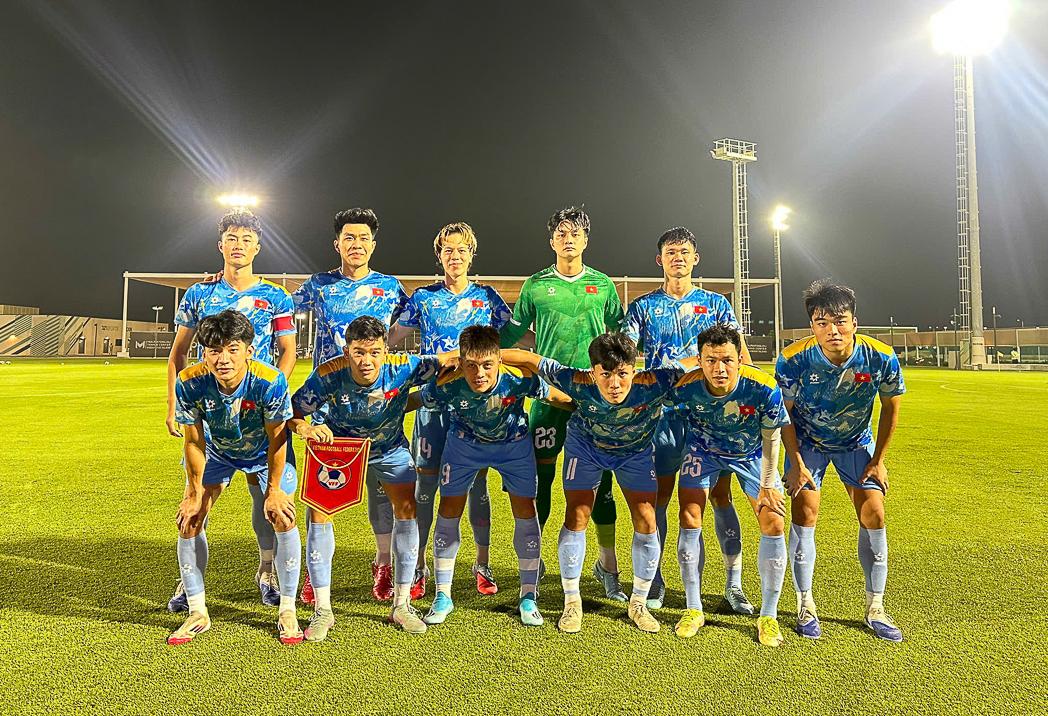 Nguyễn Thái Quốc Cường được đá chính cho U23 Việt Nam